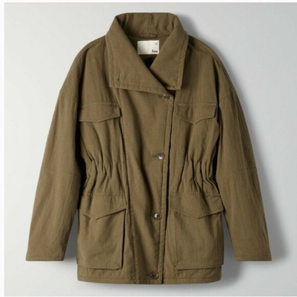 Wilfred Free Ruby Jacket - Mossy Stone - Picture 4 of 7